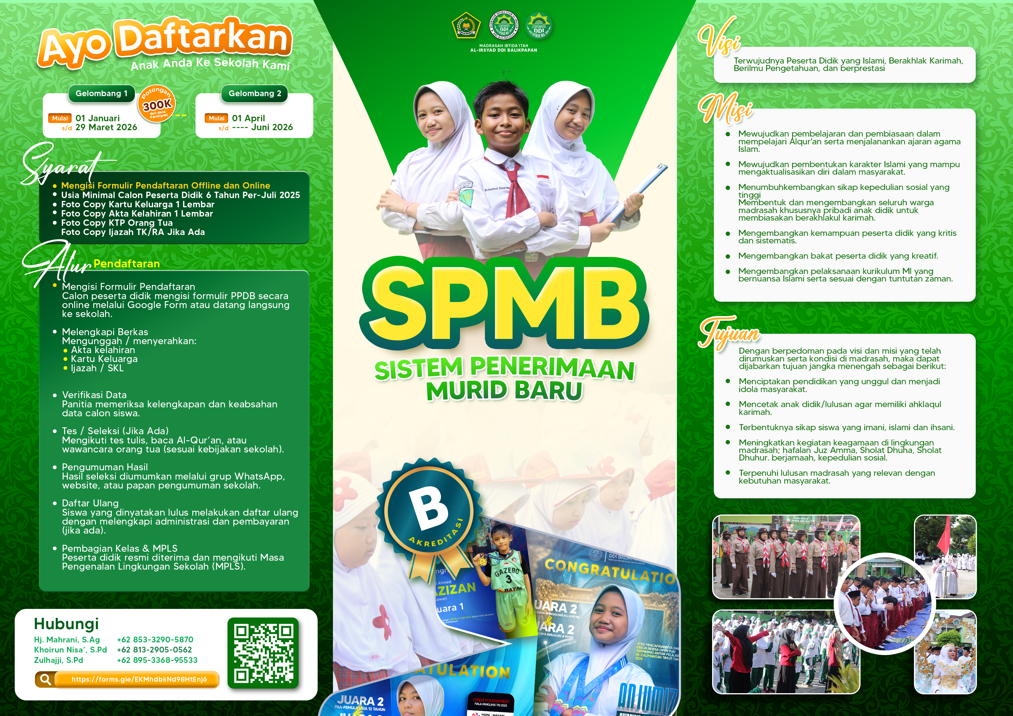 SPMB 2026/2027 Resmi Dibuka